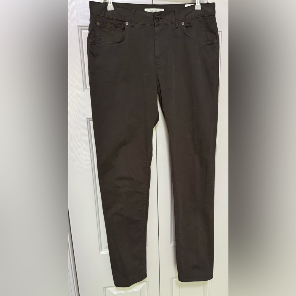 Billy Reid Dark Brown Chinos